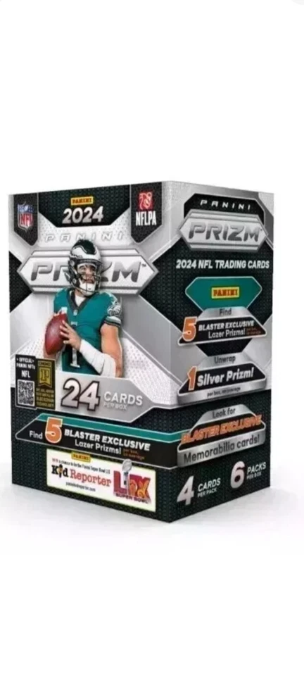 2024 PANINI PRIZM NFL FOOTBALL BLASTER BOX FACTORY SEALED IN Hand FAST FREE SHIP