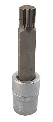 1/2'' Antrieb M14 Spline (Xzn) Bit-Stecknuss 100 mm lang