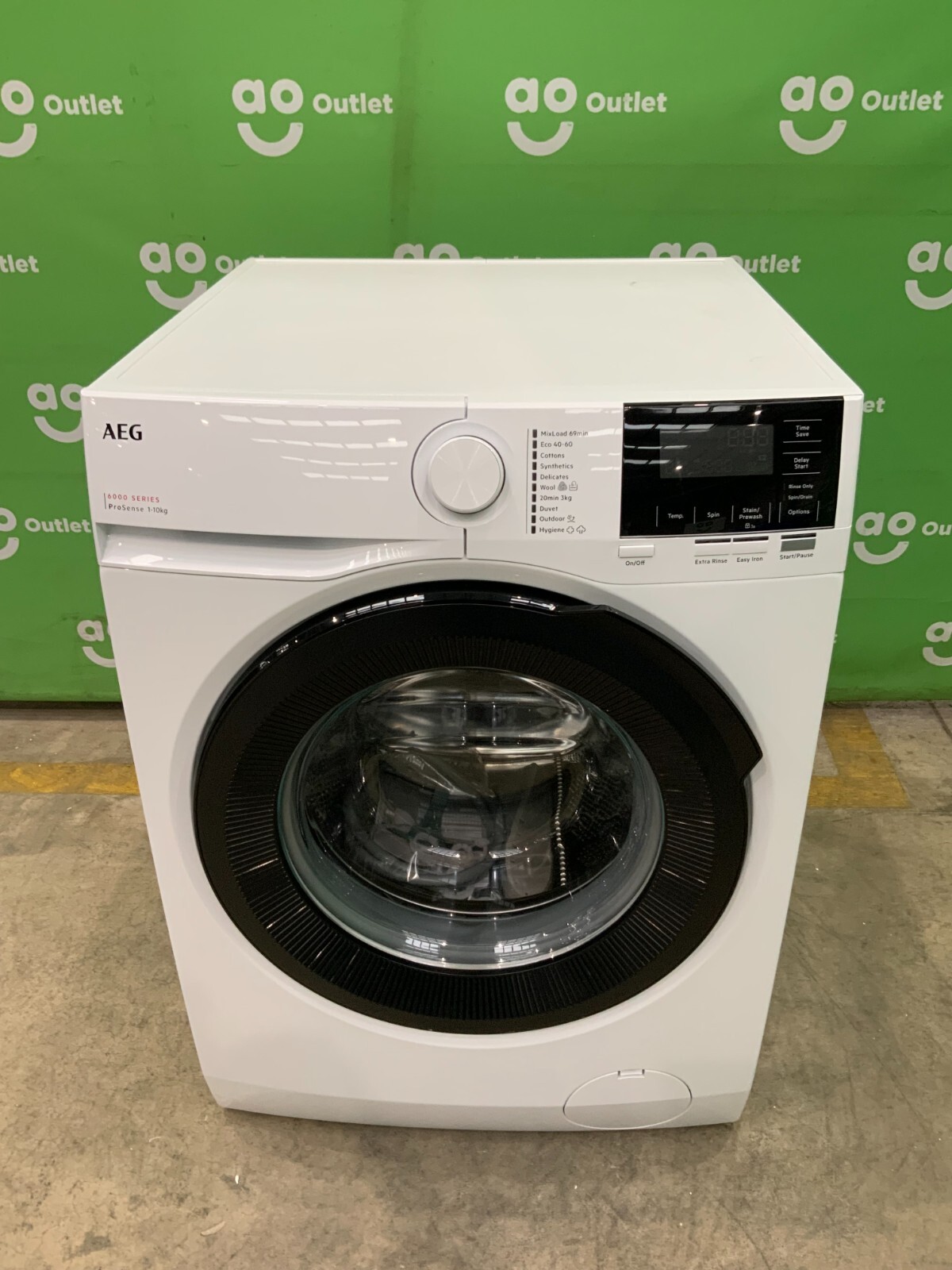 AEG 10kg Washing Machine White ProSense® Technology A Rated LFR61144B 