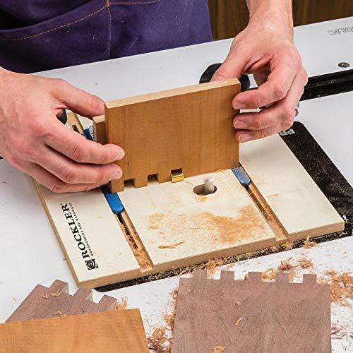 Box Joint Jig | Router Table Box Joint Jig - Finger Joint Indexing Keys w/Thr... - Picture 5 of 8