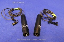 Movo LV4-O Omnidirectional Lavalier Microphone Qty 2 w/ 3-pin Male Connector