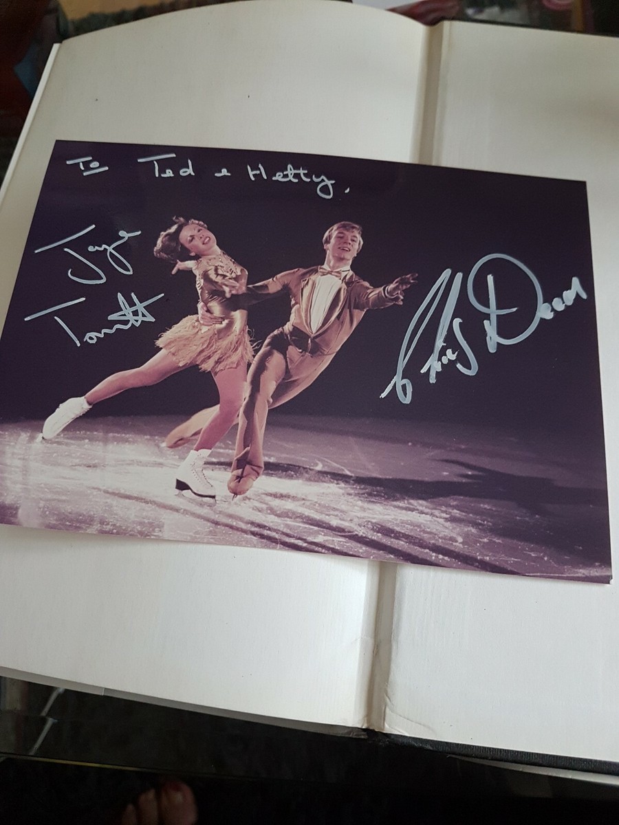 Torvill and Dean Book - John Hennessy - Signed by Jayne and