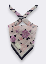 Vintage Pierre Balmain Handkerchief Neckerchief Bandana Pocket Square Gift