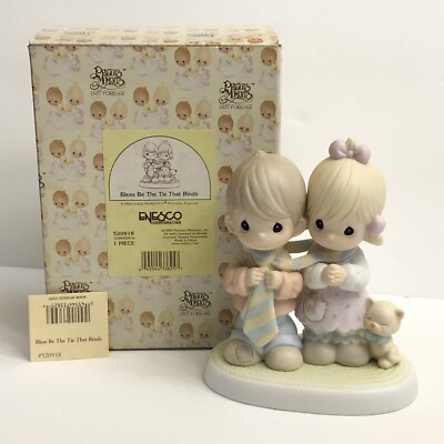Precious Moments Figure Bless Be The Tie That Binds NIB 1999 Wedding 520918