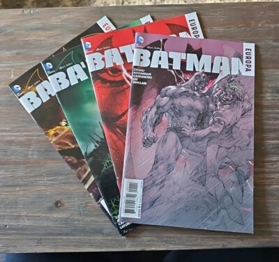 Batman: Europa #1 - #4 (DC 2016) Brian Azzarello/Jim Lee Complete Series 