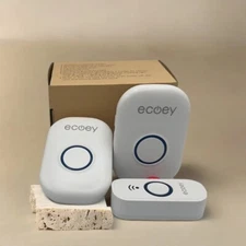 Cordless Doorbell 2 Receiver Aapters + 1 Doorbell 200M Range 58 chime 4 Volume