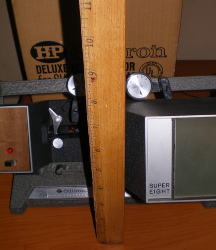 Vintage HUDSON PHOTOGRAPHIC Eight 8mm DELUXE ACTION Movie Film Editor EDITRON - Picture 10 of 14