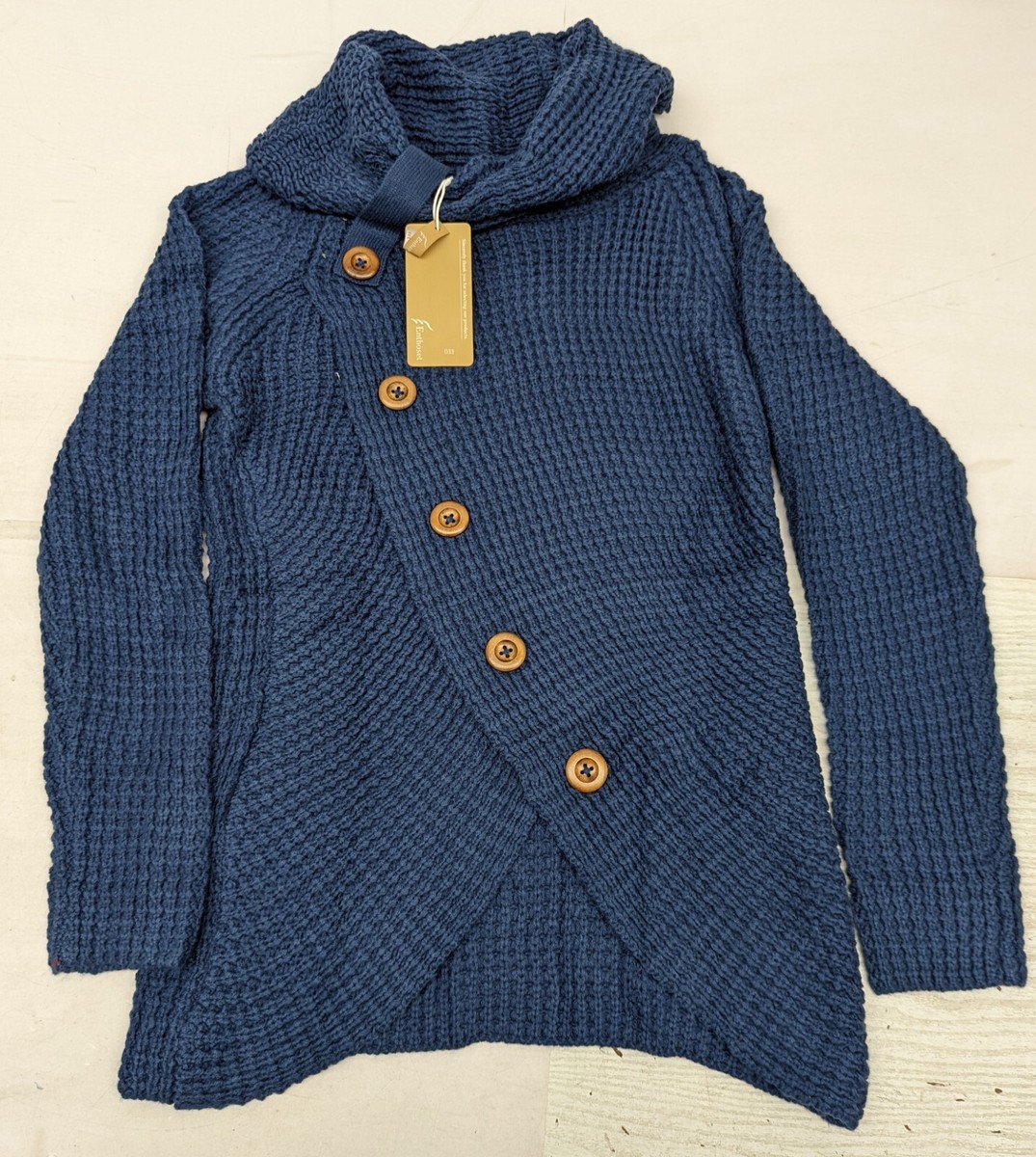 売れ筋商品|||ノクチューン ニット&セーター アウター レディース Women's Buttoned Knitwear Cardigan Navy Women's Button Down Crew Neck Cardigan Kawaii Cloud Knitted
