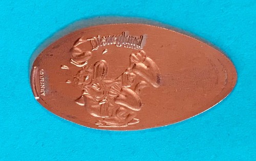 DONALD DUCK LAUGHING DISNEYLAND RESORT PRESSED ELONGATED PENNY RETIRED DISNEY
