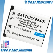 Batteria nuova Klic-7006 per Kodak FZ53 / Casio NP-80 / Pentax D-Li63 D-Li108