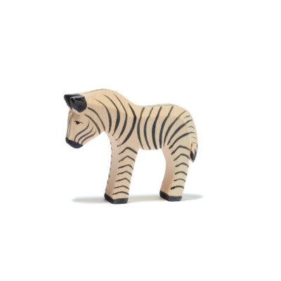 Zebra klein - Ostheimer 2075 Holzfigur NEU