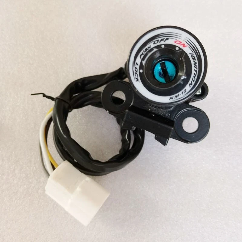 Juego de llaves de bloqueo de tapa de gas combustible interruptor de encendido para Kawasaki ZX1400 Ninja ZX14R 12-17 Foto 3 de 4