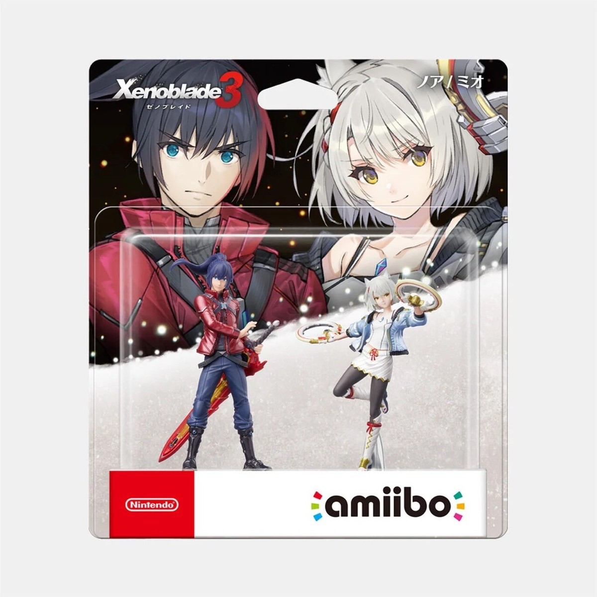 Nintendo amiibo Double Set x2 [Homura/Hikari] & [Noah/Mio