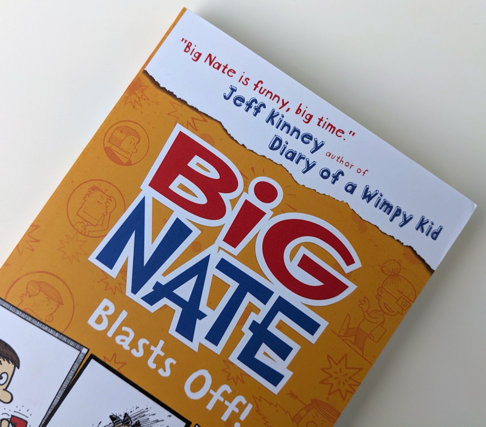 Big Nate Blasts Off (Big Nate, Book 8) by Lincoln Peirce (Paperback