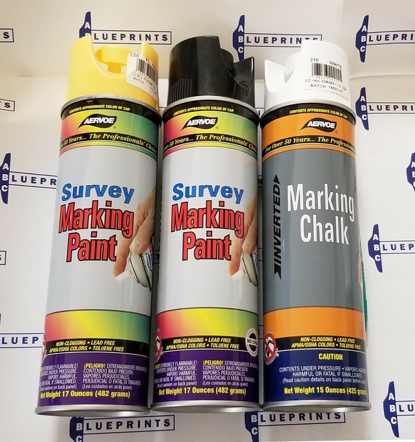 Aervoe Survey Marking Chalk & Paint eBay