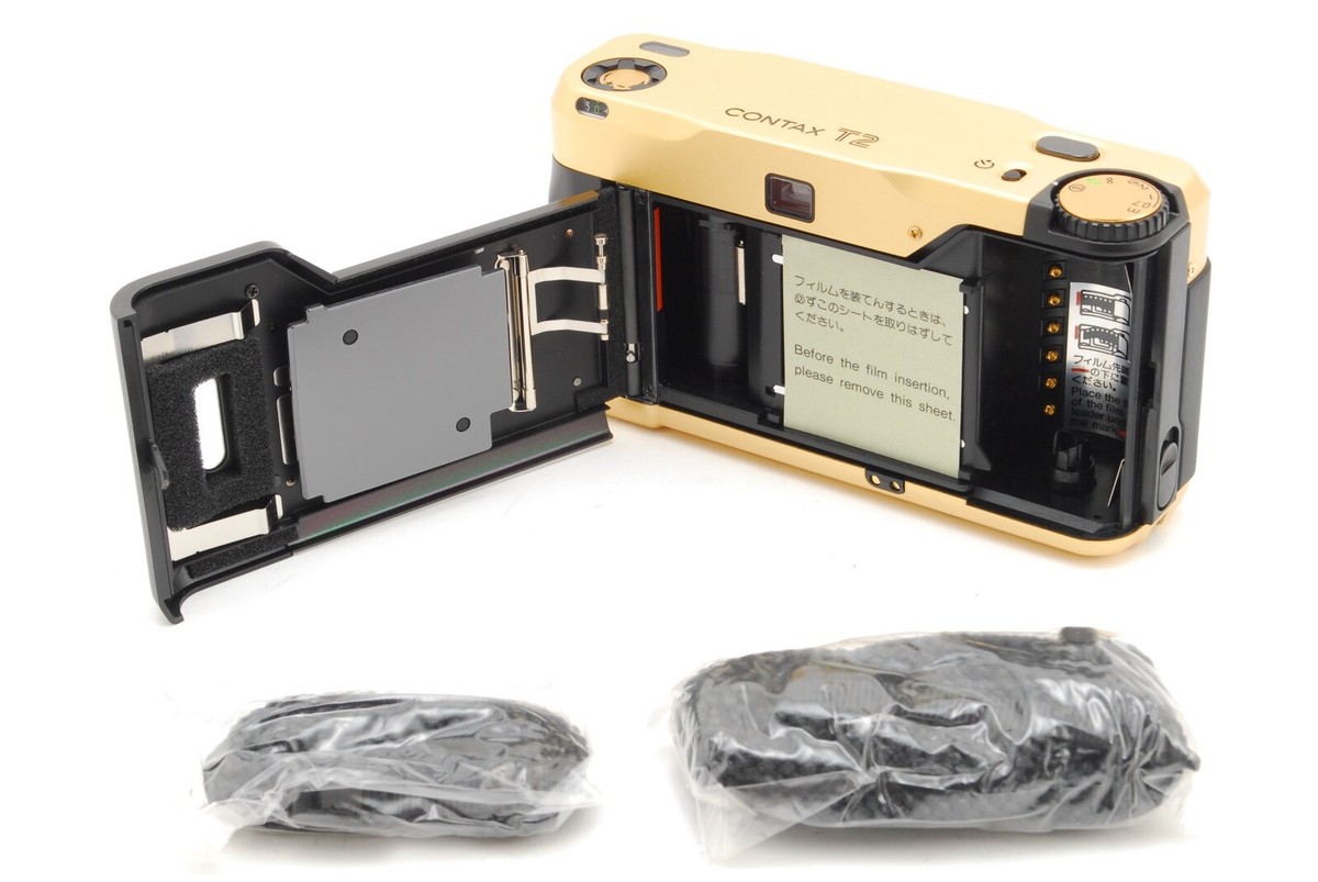 CONTAX T2 ゴールド ケース付き CONTAX T2 GOLD 60 YEARS LIMITED EDITION POINT & SHOOT FILM