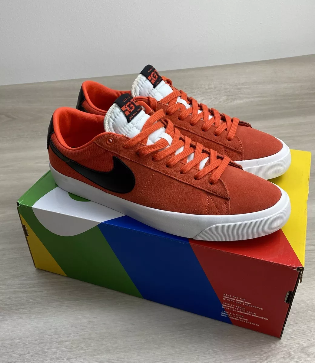 Tvunget Wetland Radioaktiv NIKE SB ZOOM BLAZER LOW PRO GT TEAM ORANGE/BLACK TEAM MEN SIZE 11 NEW in  BOX | eBay