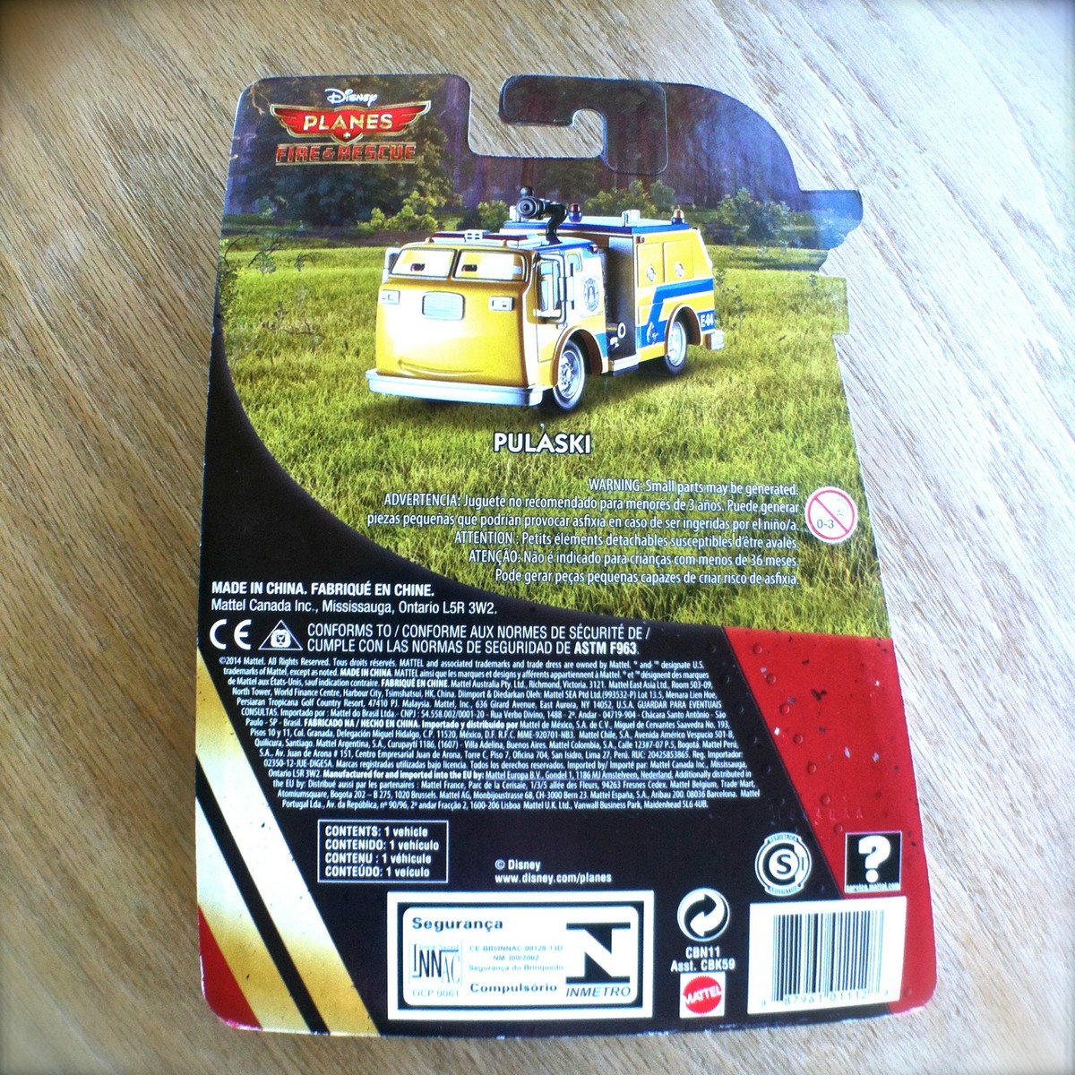 Disney Planes FIRE & RESCUE PULASKI Fire Truck Engine