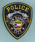 GUN BARREL CITY TEXAS POLICE SHOULDER PATCH