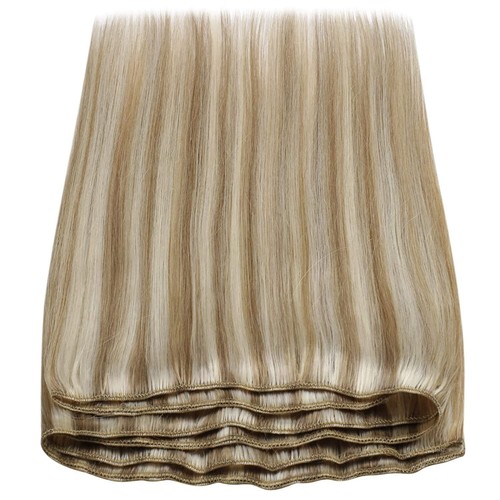 Sew in Weft Human Hair Extensions Double Weave Real Human Hair Bundles Straight - Picture 93 of 94
