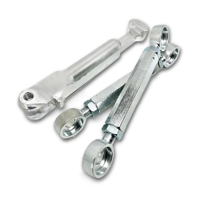 GS500 E F 1989-2009 Adjustable Kickstand & Lowering Links Discount Combo Kit