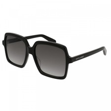 Sunglasses Saint Laurent Sl 174 001 Black Grey For Sale Online Ebay
