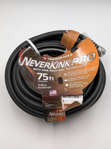 Teknor Apex Neverkink Pro Water Hose 5/8 - 75 Feet