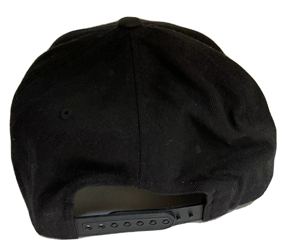 Gorra gorra snapback BLVCK escala negra monopatín béisbol golf deporte  Foto 2 de 4