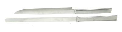 Chef Pierre Two Special Long Stainless Steel Knives. Sharp. Made In Austria. Ex.