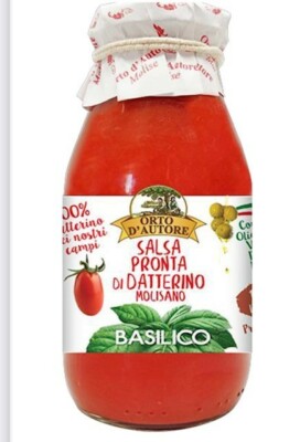Salsa di Datterino Tomatensosse aus Italien 250g Basilico - Orto d´Autore