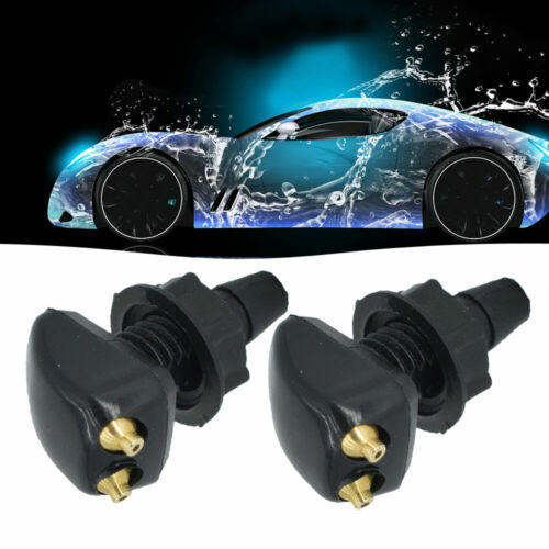 Universal 2 Dual Holes Windshield Washer Nozzle Wiper Water Spray Jet Adjustable - Picture 12 of 12