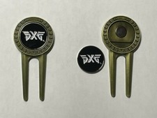  1 Rare PXG Logo Design Divot Tool  1" Flat Coin Style Golf Marker - A Beauty 