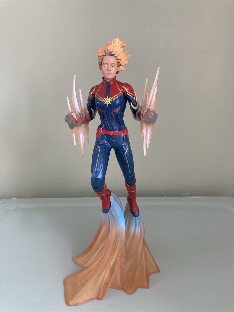 MARVEL GALLERY CAPTAIN MARVEL MOVIE BINARY POWER PVC STATUE UK