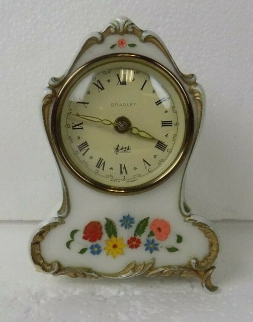 BRADLEY VINTAGE MUSICAL ALARM CLOCK MADE IN GERMANY PARTS ONLY eBay
