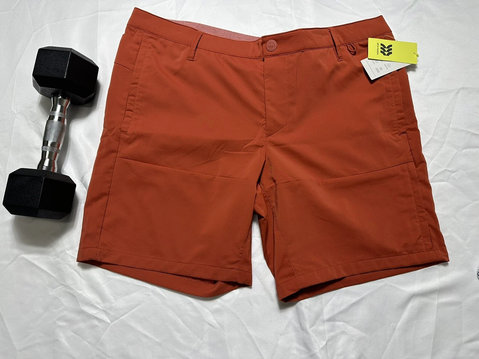 NWT ~ All In Motion Men's Travel Orange Shorts Sz 40 B139