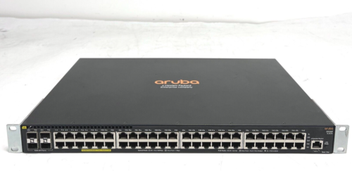 Aruba 2930F JL262A 48G PoE+ 4SFP Network Switch - Afbeelding 1 van 3
