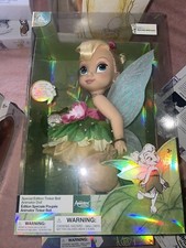 Disney Animators Tinker Bell Doll Special Ed Light up wings Fairy Tinkerbell New