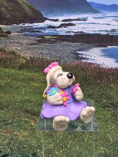 VINTAGE 1986 TONKA POUND PUPPIES PVC FIGURE "VIOLET" EUC