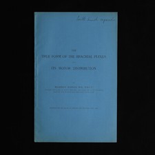 The True Form of the Brachial Plexus (1904) – Harris – Neurology, Inscribed