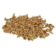 500Pcs Gold Color Electric Guitar Pickguard Back Plates Mounting Screws