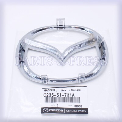 GENUINE OEM MAZDA 3 MAZDASPEED6 FRONT MASCOT GRILLE RADIATOR