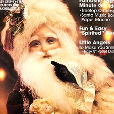 Vintage Dolls  Doll Crafter Mix Lot of 2 Magazines for Creators and Collectors