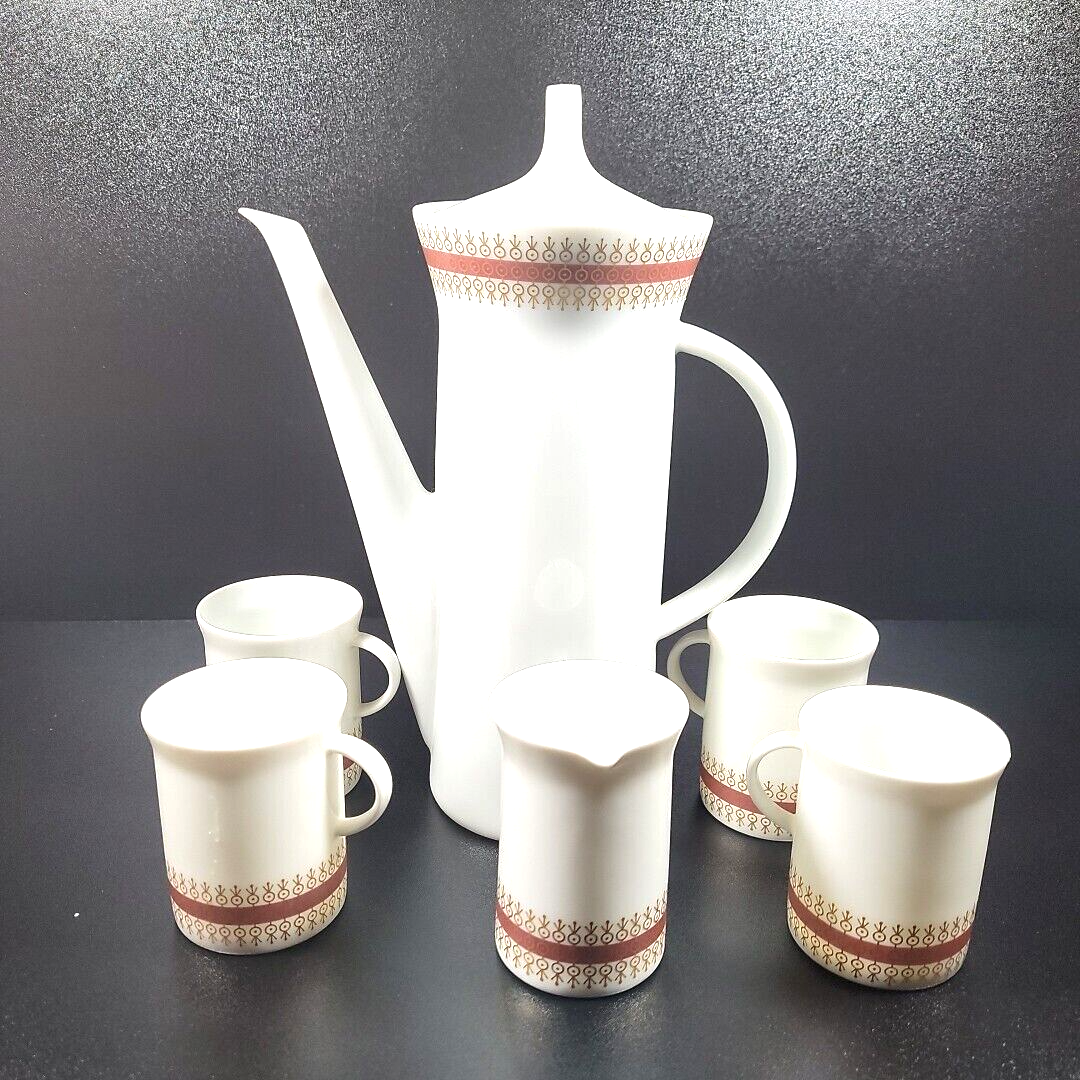 Vintage Rosenthal Classic Rose Collection Germany 9” Tall Coffee
