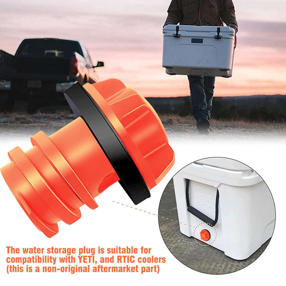 2x Replacement Drain Plug for YETI Cooler and RTIC Cooler Leak-Proof  Accessories