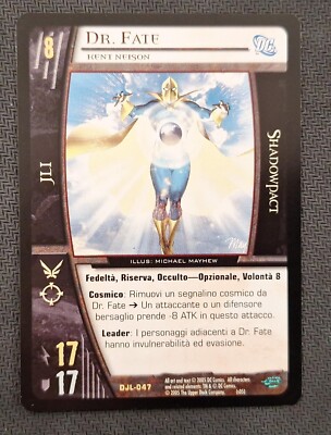 VS System TCG - Dr. Fate /Kent Nelson - DJL-047 ita