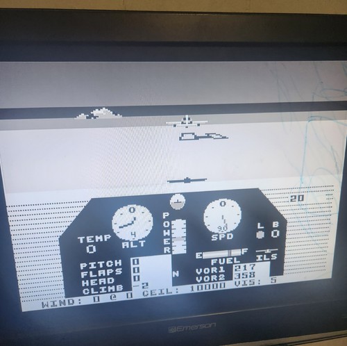 Vintage Solo Flight Commodore 64 Disc Only Computer Software 1984 Microprose - Picture 5 of 5