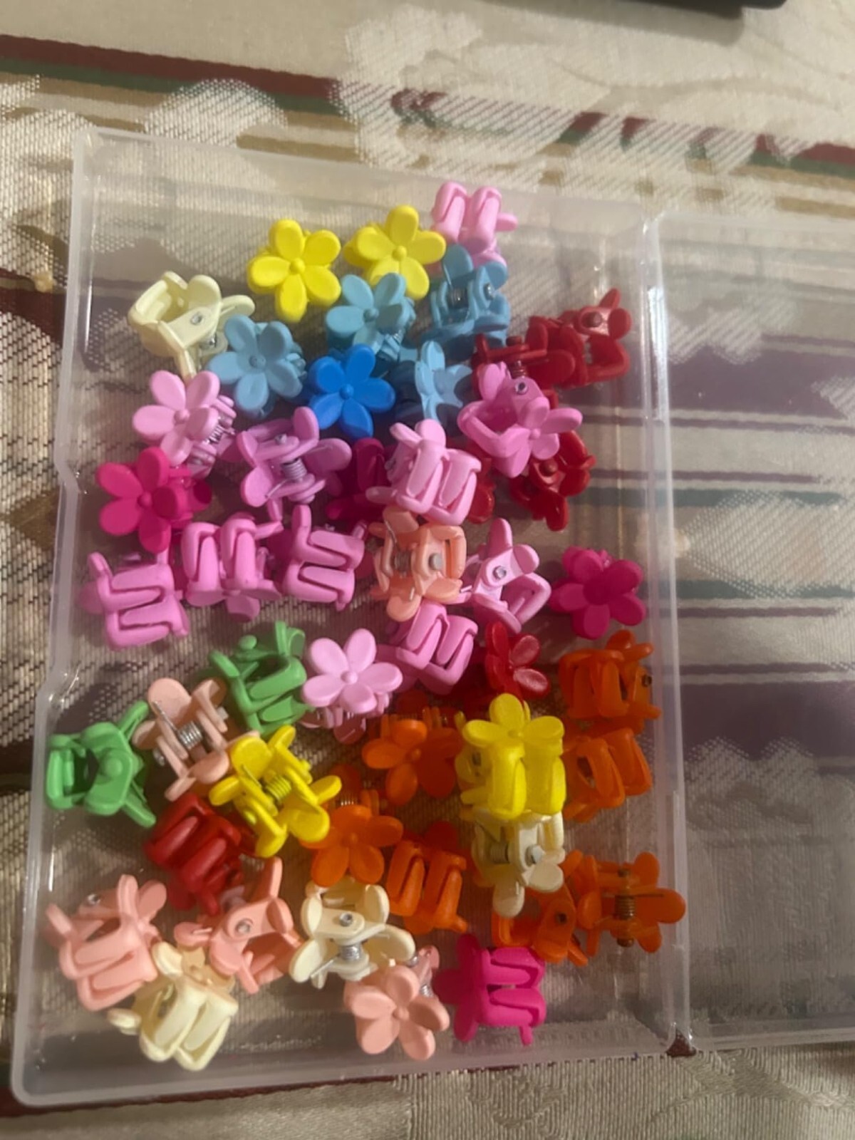 50 Mini Hair Clips for Girls Women Kids Toddlers Bangs Styling Claw Clips