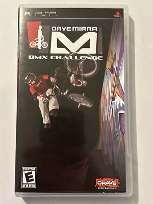 Sony PSP Game - Dave Mirra BMX Challenge - Complete - NTSC