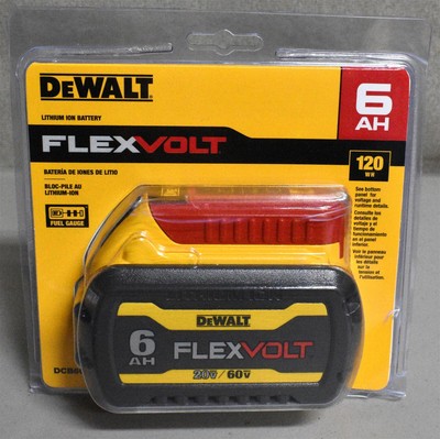 Dewalt Flex Volt 20V/60V MAX Lithium-Ion 6.0Ah Battery 