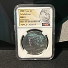 2024 $1 Peace Dollar NGC MS69 Early Releases